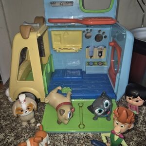Paw Patrol Rescue Playset with Colorful Figures